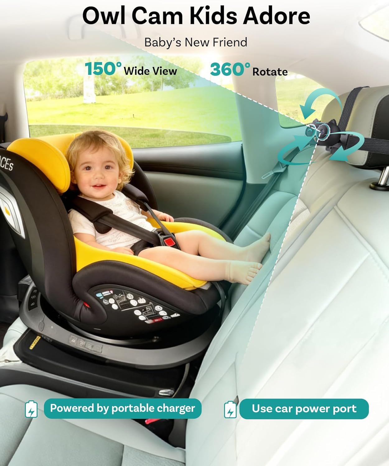 Carplay Baby Monitor